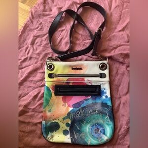 Desigual ‘Make World Better’ cross-body bag.